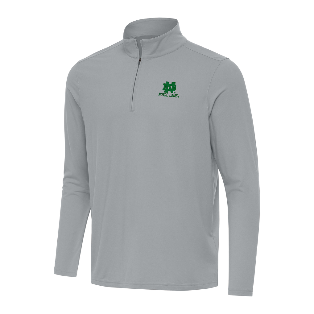 Notre Dame Fighting Irish Antigua St. Patrick's Day Intent Quarter-Zip ...