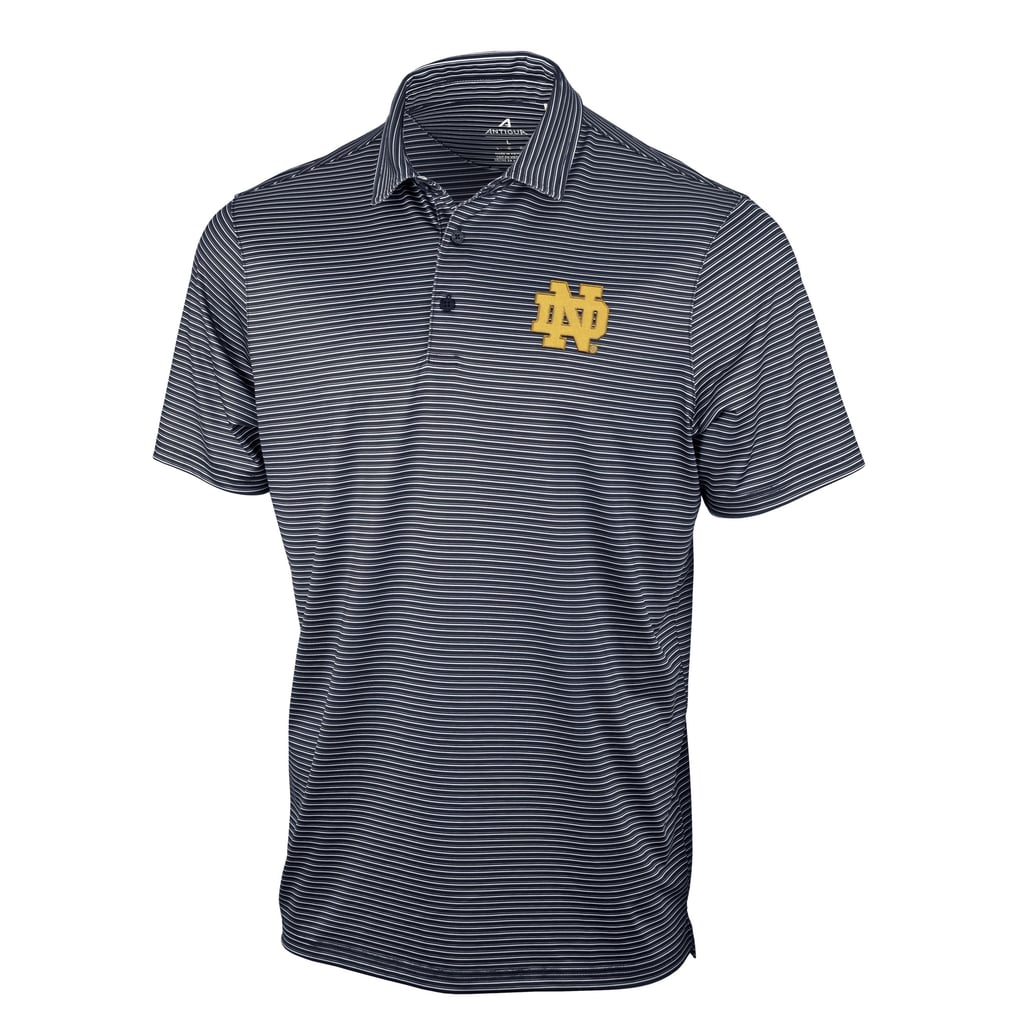 Men's Antigua Navy Notre Dame Fighting Irish Eager Polo