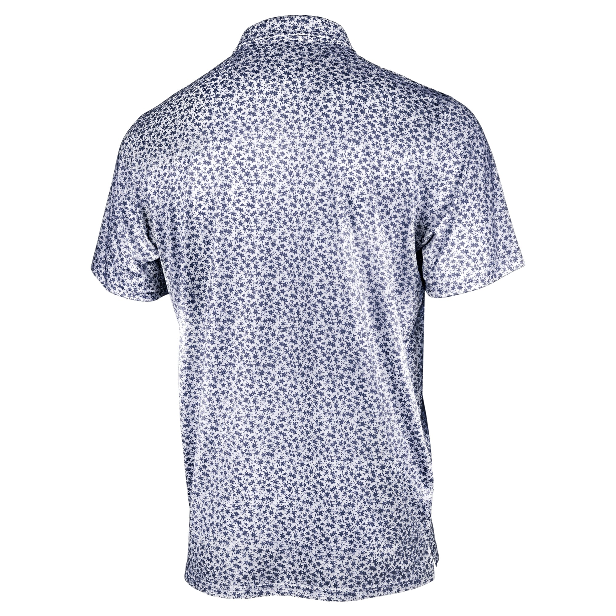 Men's Antigua Navy Notre Dame Fighting Irish Flourish Polo