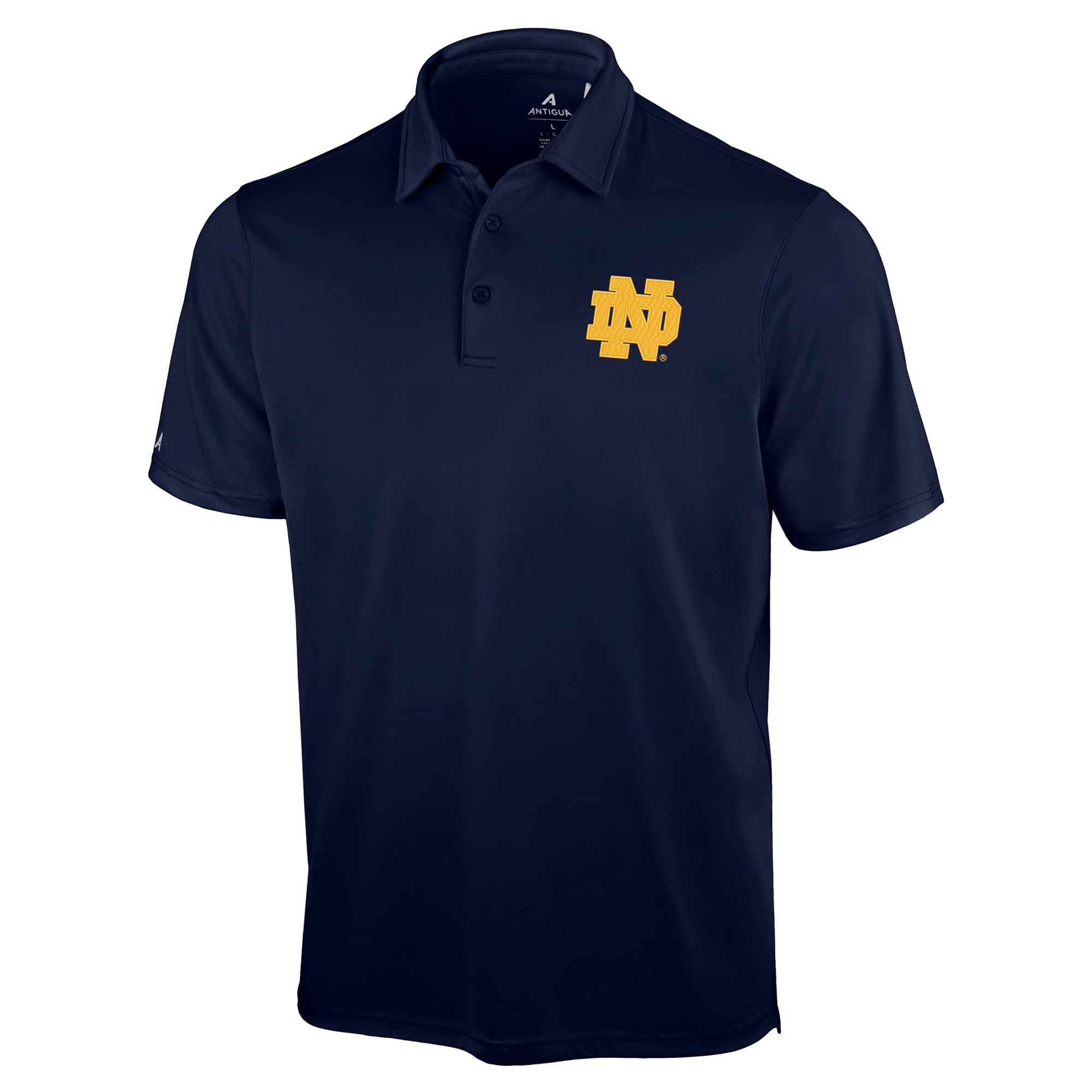 Polo Antigua Navy Notre Dame Fighting Irish Unshakeable Solid pour homme
