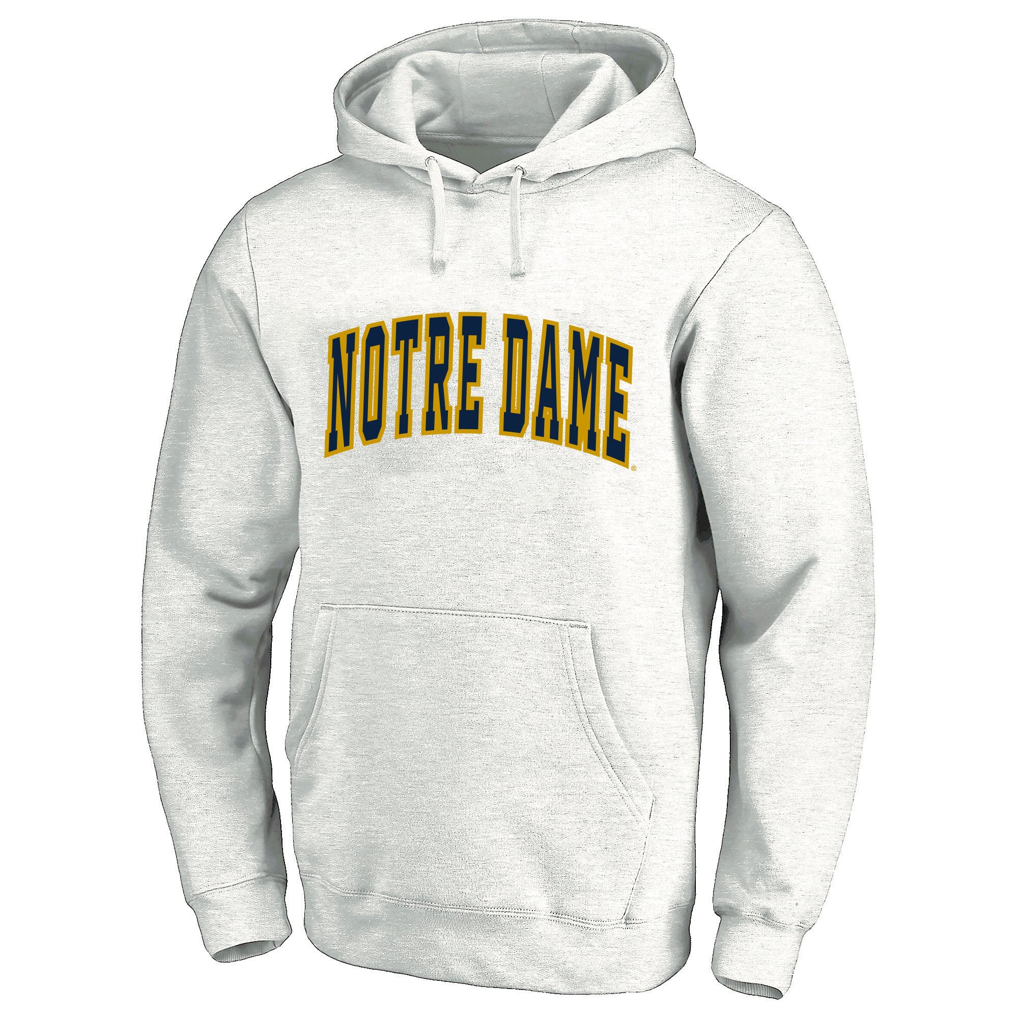 Sweat à capuche Champion vert Notre Dame Fighting Irish Arch Over Tackle en sergé grandes tailles pour homme