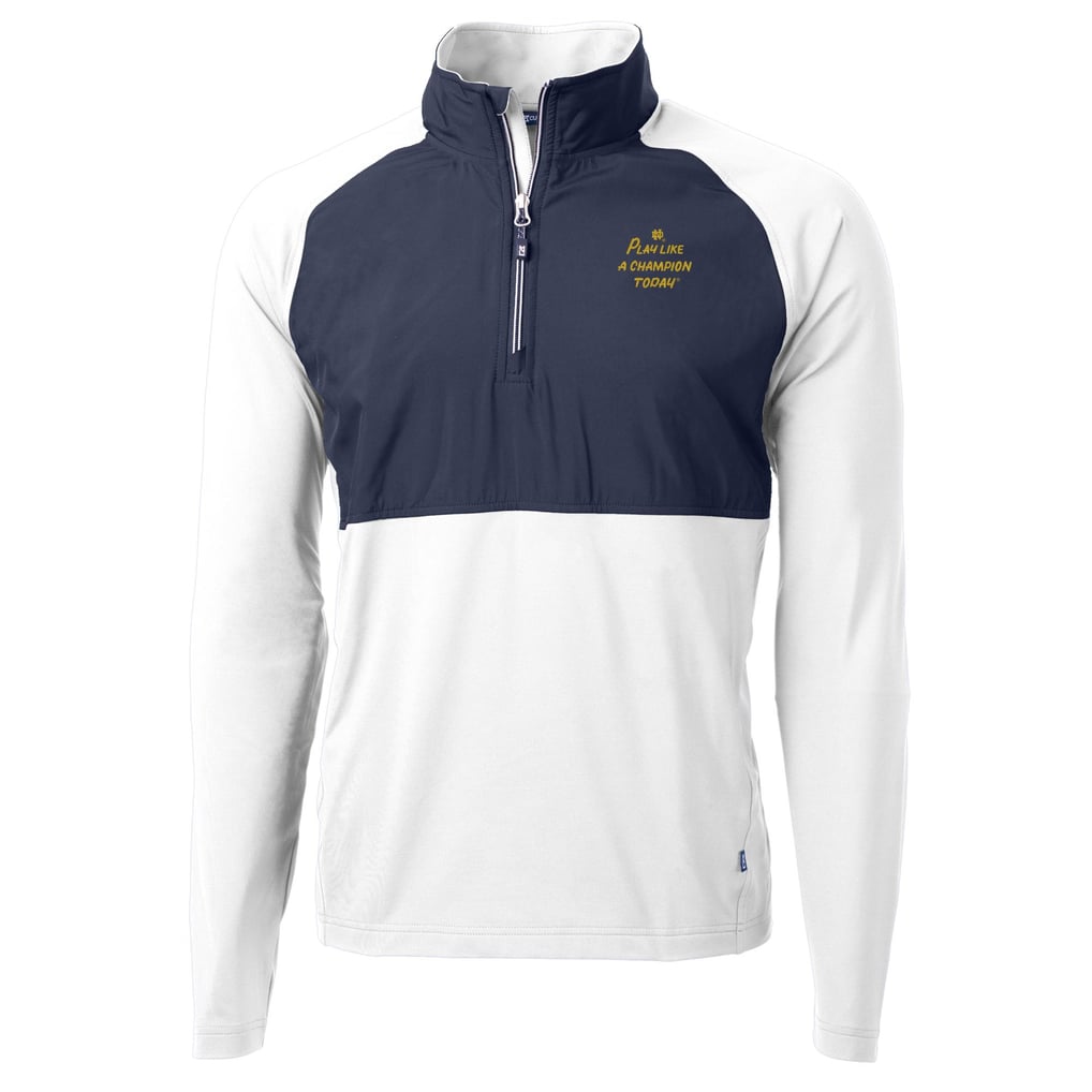 Men's Cutter & Buck White Notre Dame Fighting Irish Play Like A ...