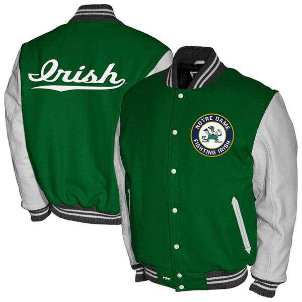 Maillot De Baseball Notre Dame Fighting Irish - Majestic - Taille 2XL - Vert - Neuf Avec étiquette