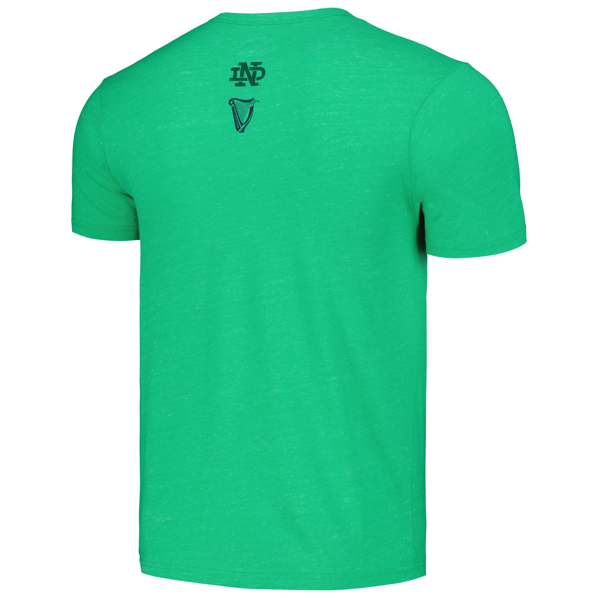 League Collegiate Wear pour hommes Heather Green Notre Dame Fighting Irish x Guinness Victory Falls T-shirt triple mélange