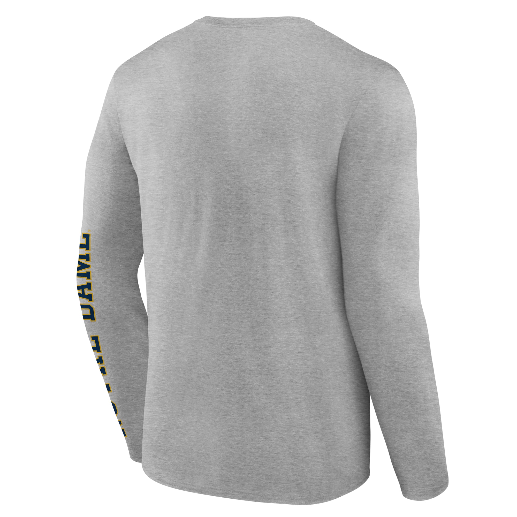 Men's Logo Athletic Navy Notre Dame Fighting Irish Primary Long Sleeve T-Shirt