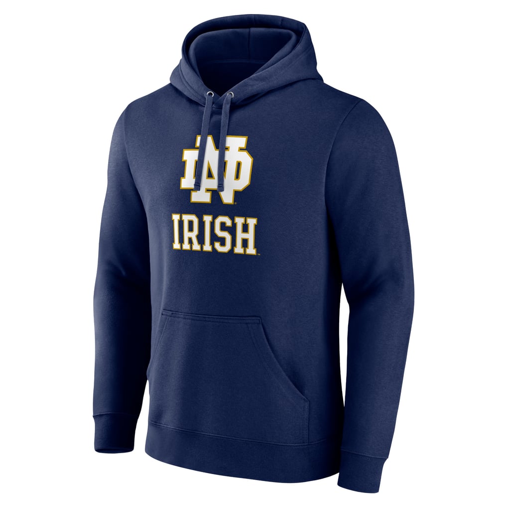 Notre Dame Fighting Irish Logo Pullover Hoodie - Navy