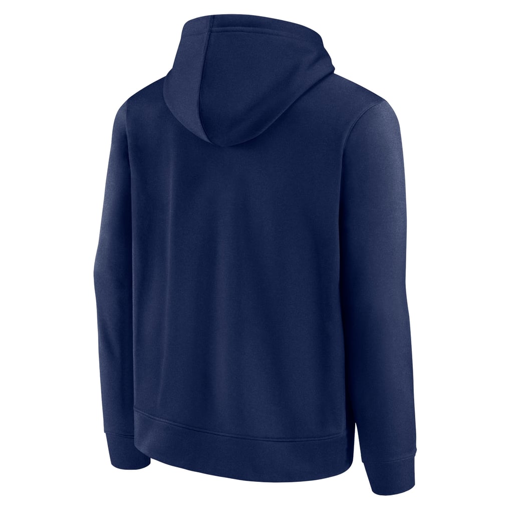 Men's Navy Notre Dame Fighting Irish Quick Slant Pullover Hoodie