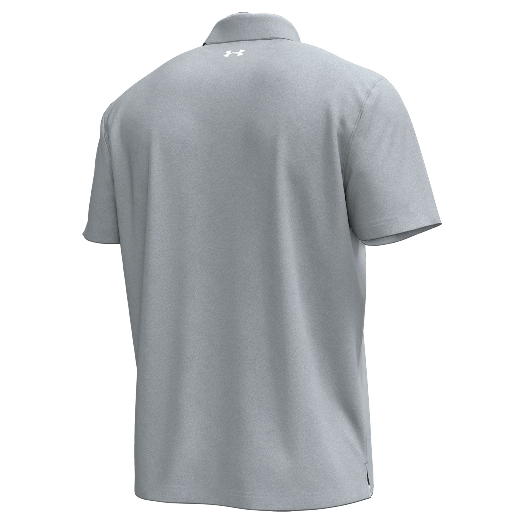 Men's Under Armour Gray Notre Dame Fighting Irish Sporting Leprechaun Icon Polo