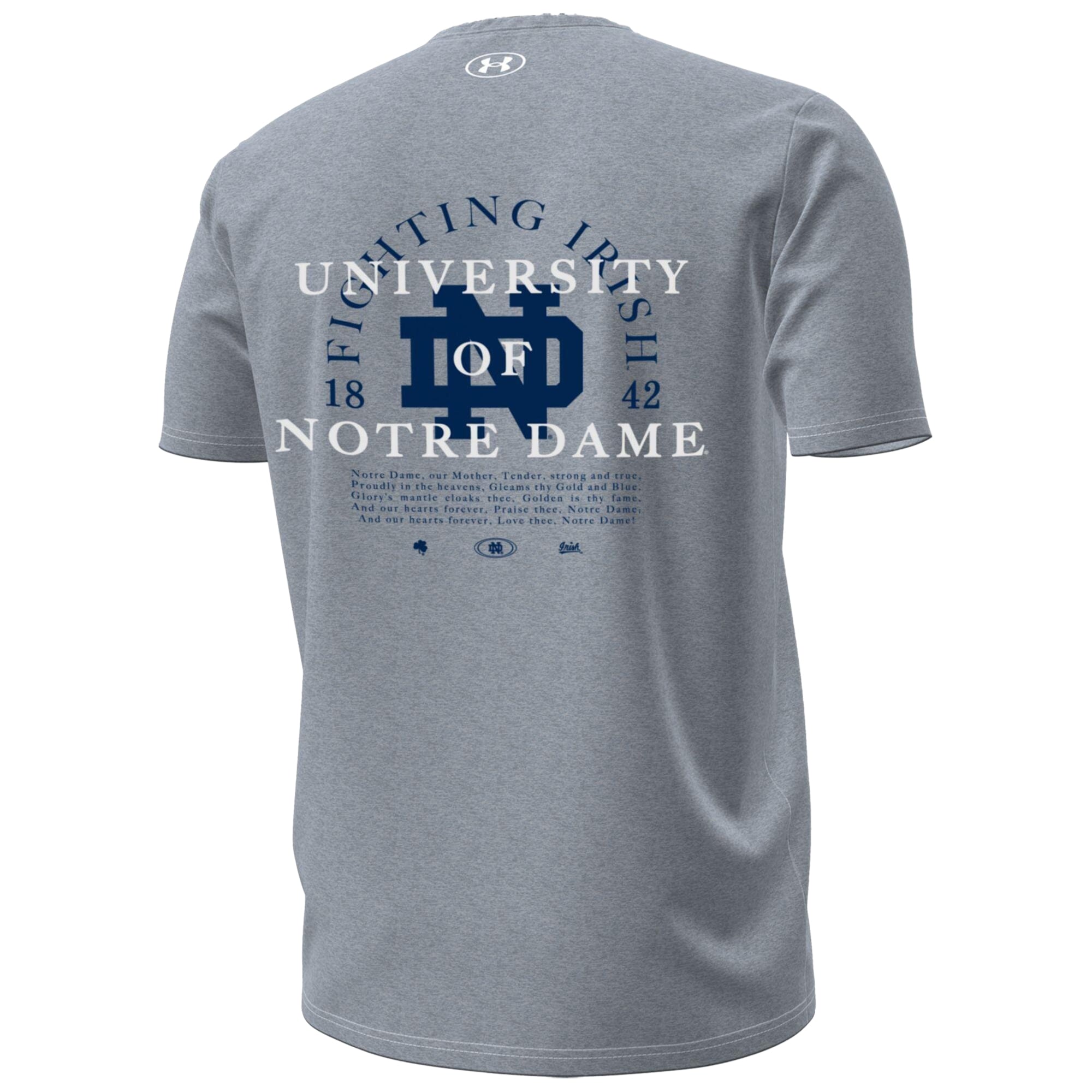 T-shirt de performance Under Armour Kelly Green Notre Dame Fighting Irish 2026 pour homme