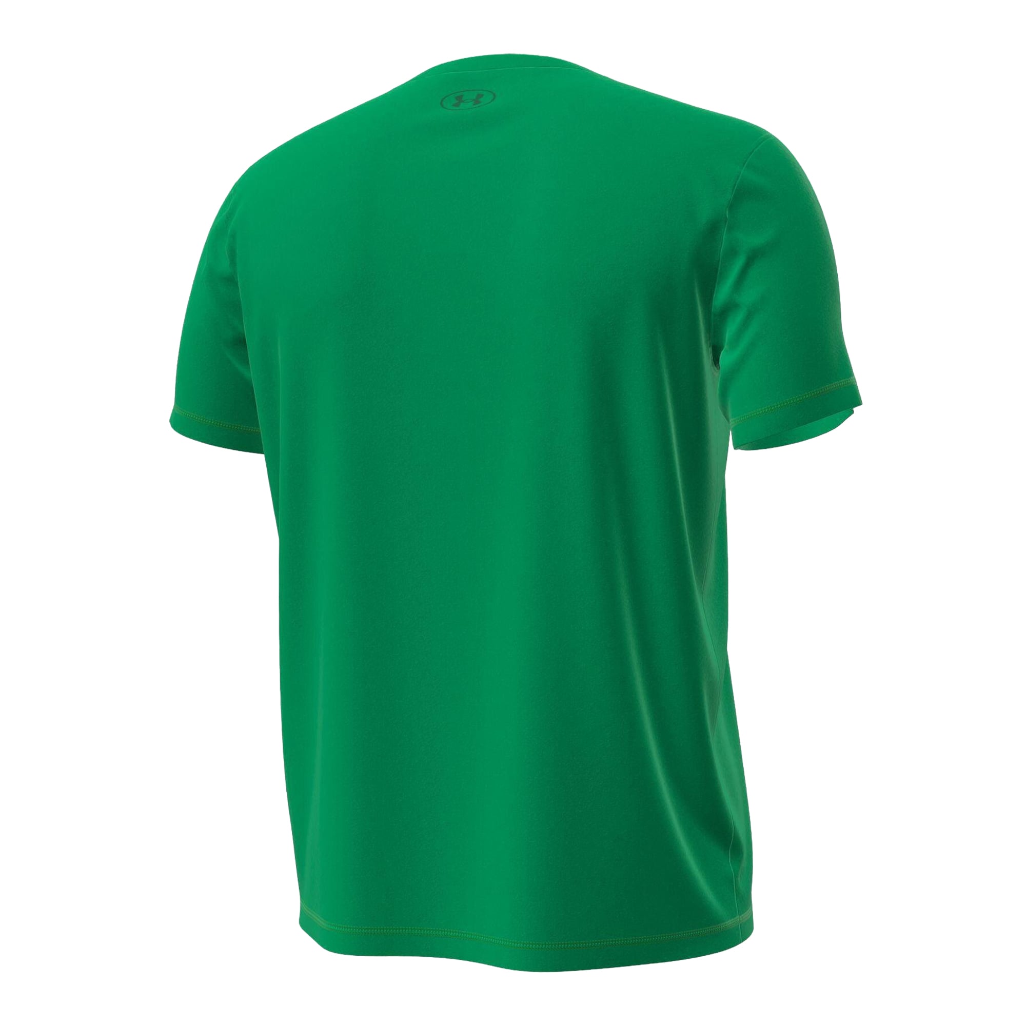 T-shirt technique extensible Under Armour bleu marine Notre Dame Fighting Irish Golf Leprechaun pour homme
