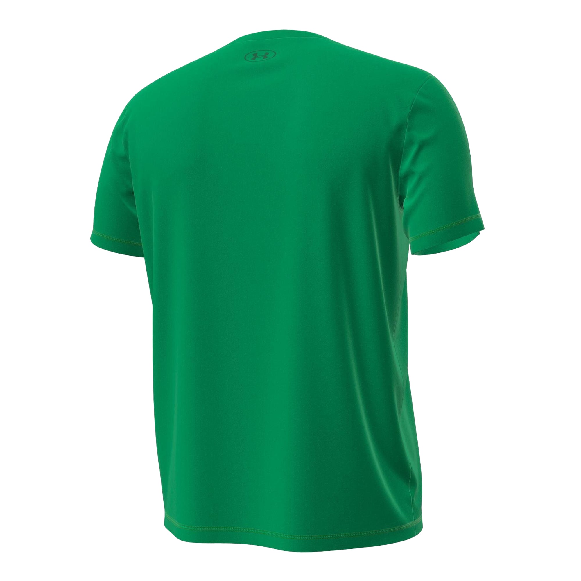 T-shirt extensible Core Tech Under Armour bleu marine Notre Dame Fighting Irish Volleyball Leprechaun