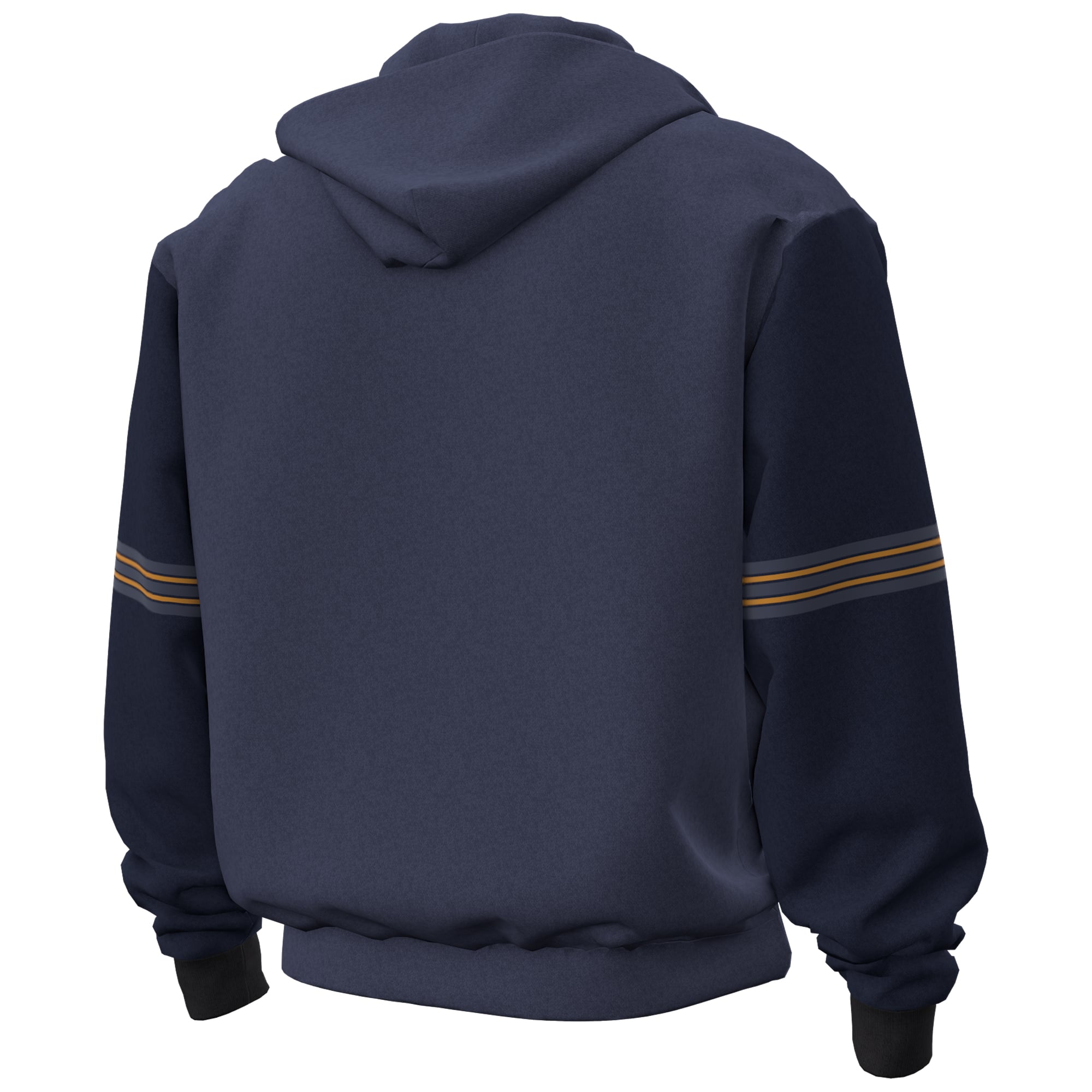 Sweat à capuche zippé Under Armour bleu marine Notre Dame Fighting Irish 2026 Shamrock Series Icon pour homme