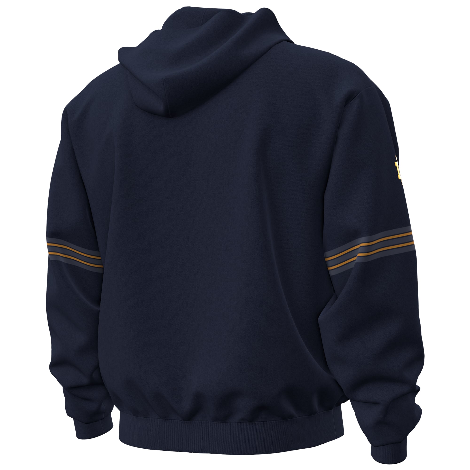 Sweat à capuche Under Armour bleu marine Notre Dame Fighting Irish 2026 Shamrock Series Titletown Icon pour homme