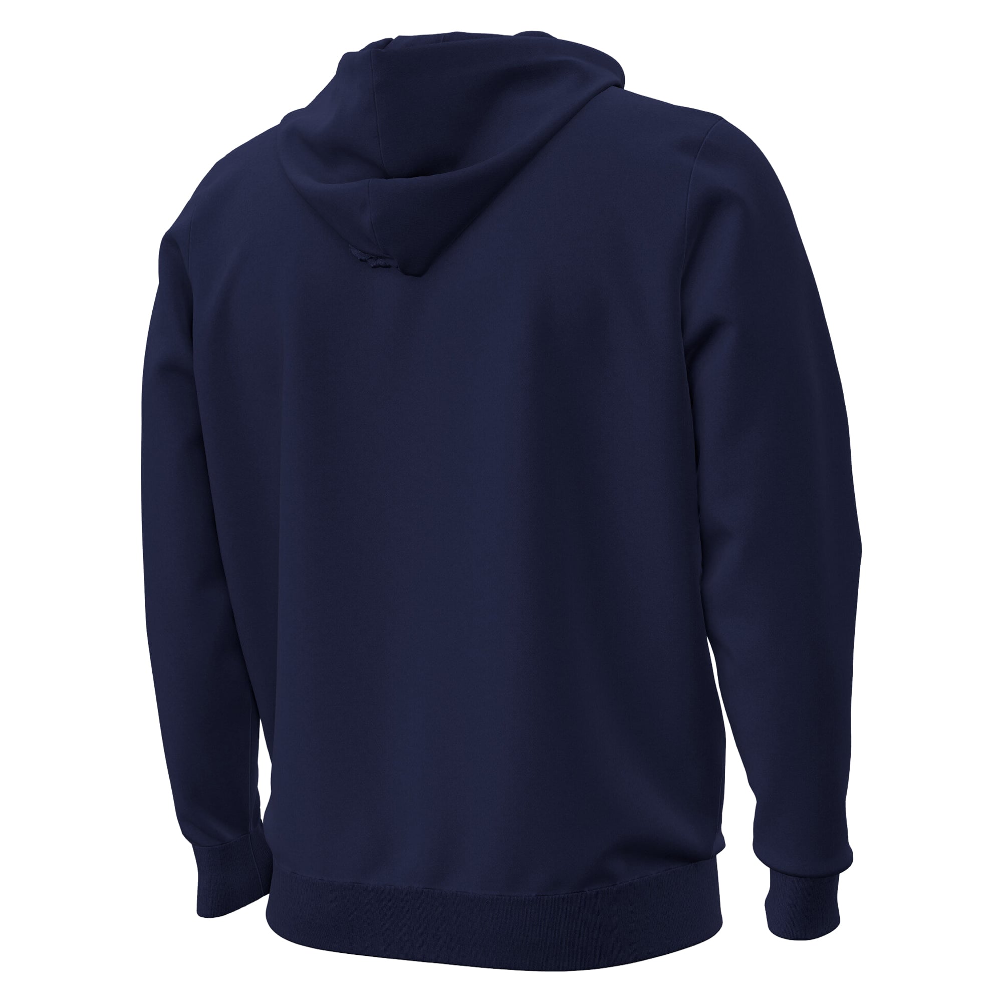 Sweat à capuche en polaire Under Armour bleu marine Notre Dame Fighting Irish 2026 Sideline Overlay Icon pour homme