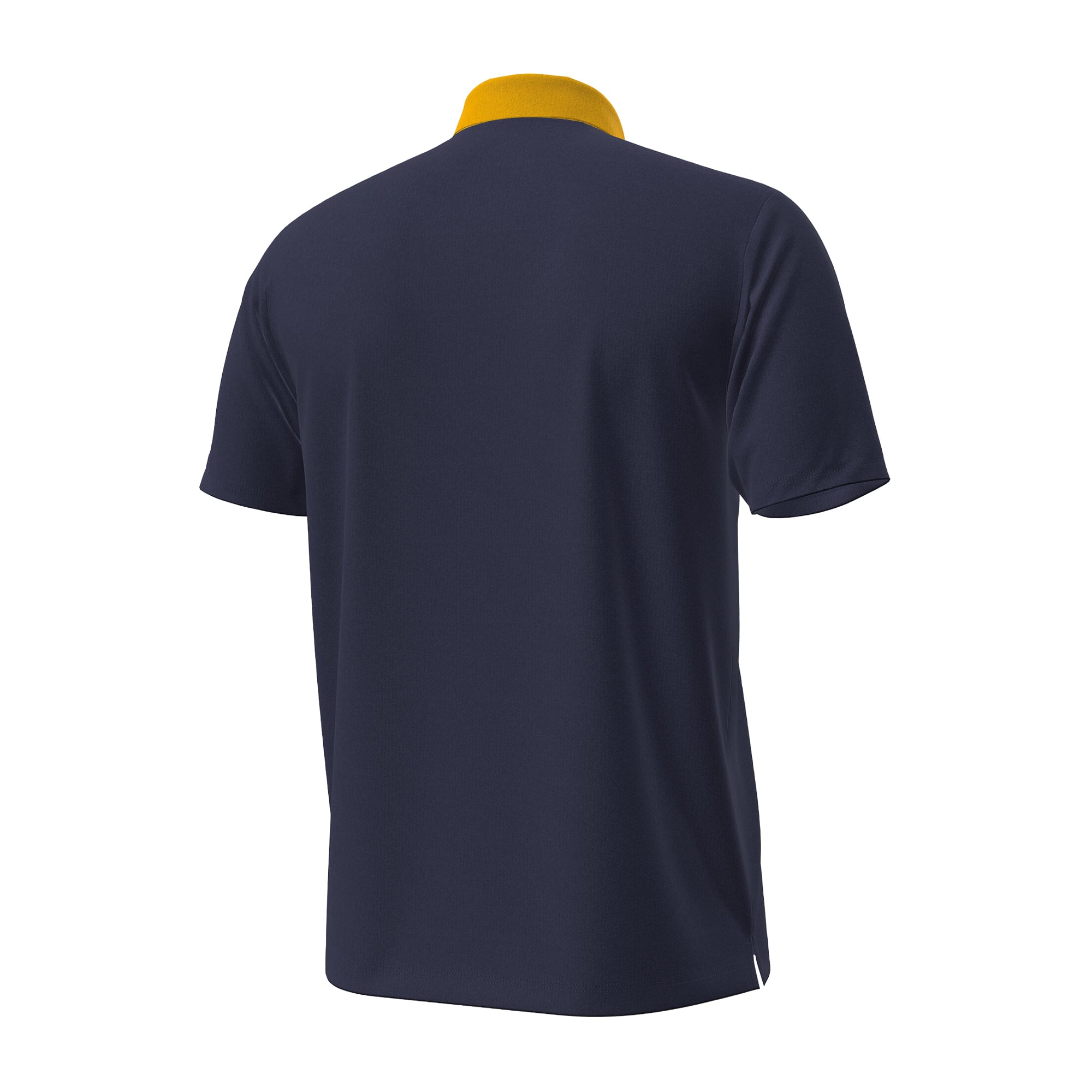 Polo de soirée Under Armour blanc pour homme, édition limitée Notre Dame Fighting Irish 2026.