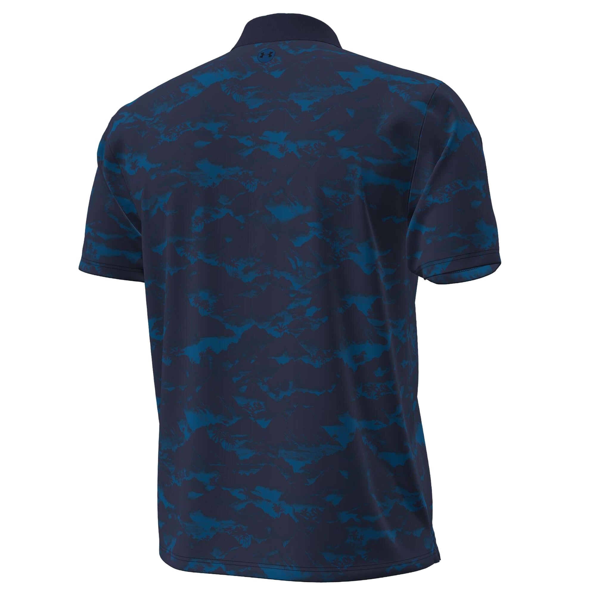 Men's Under Armour Navy Notre Dame Fighting Irish ArmourDry Tropical Dusk Polo