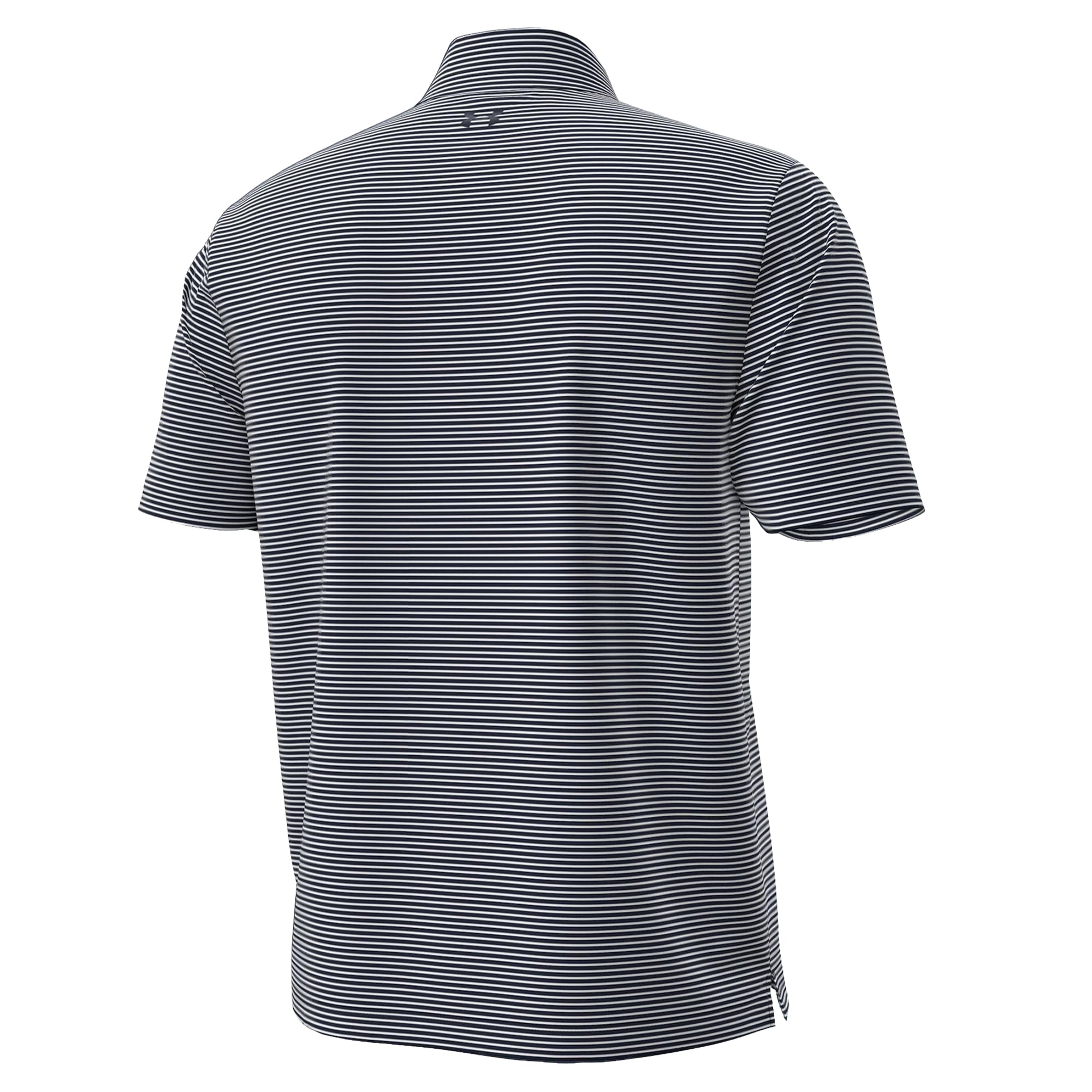 Men's Under Armour Navy Notre Dame Fighting Irish Drive Stripe Polo