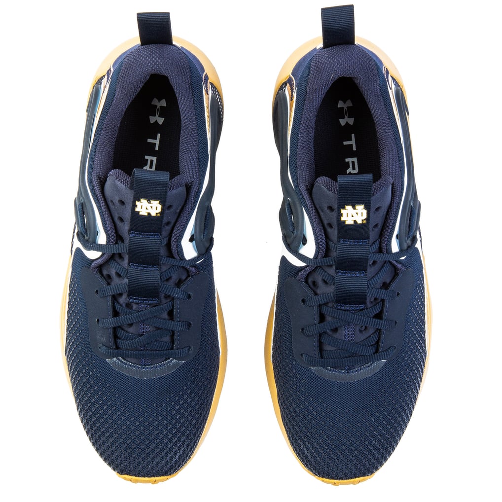 Under Armour HOVR Apex 3 Mens 9‎ Notre Dame White Navy Gold Training 3026159 Men main image 4