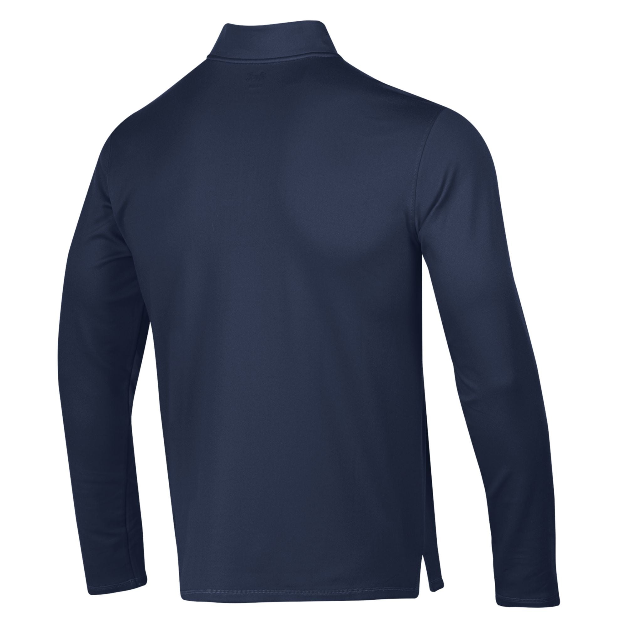 Men's Under Armour Navy Notre Dame Fighting Irish Sporting Leprechaun Motion Quarter-Zip Jacket