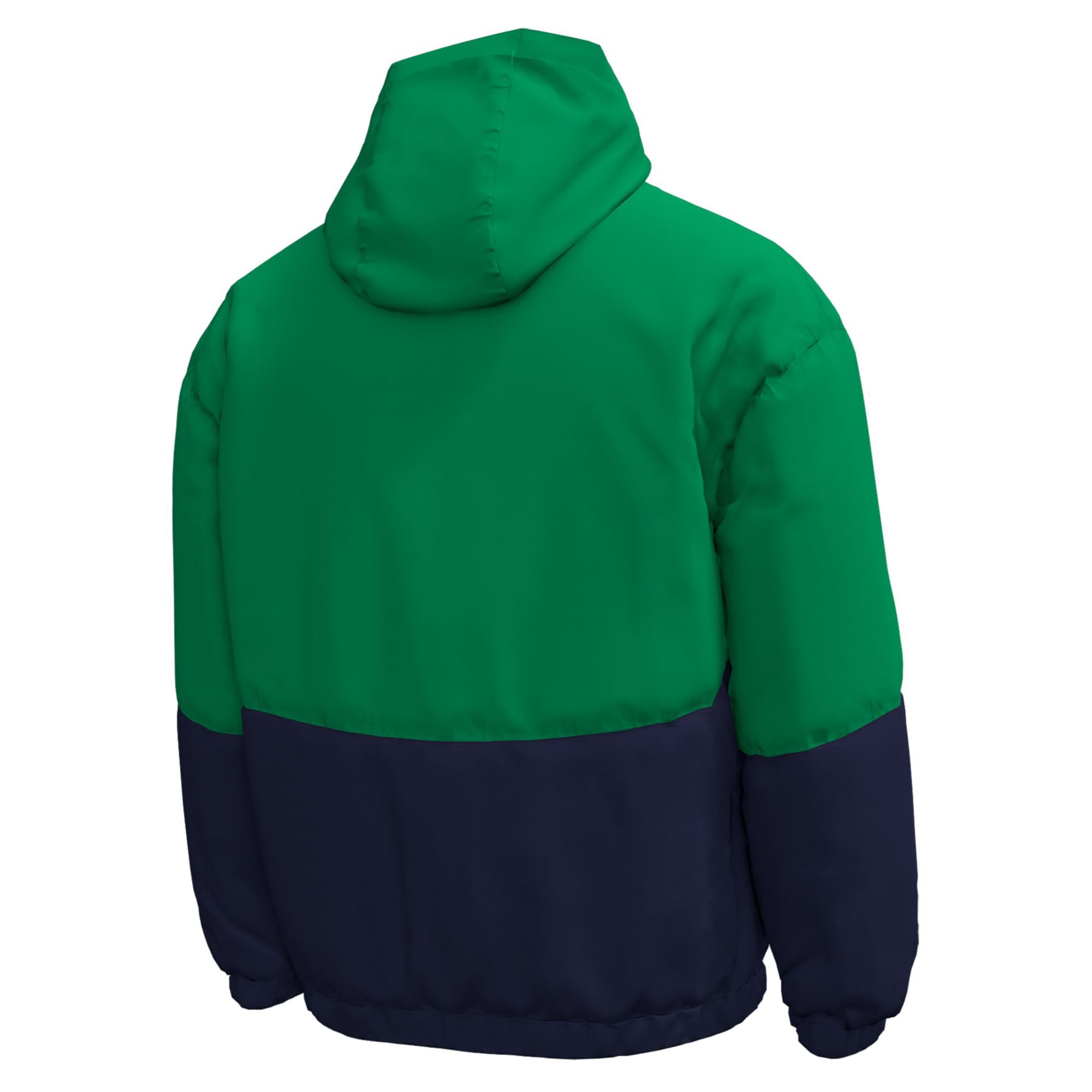 Men's Under Armour #1 Kelly Green Notre Dame Fighting Irish Wear Expanse Half-Zip Jacket