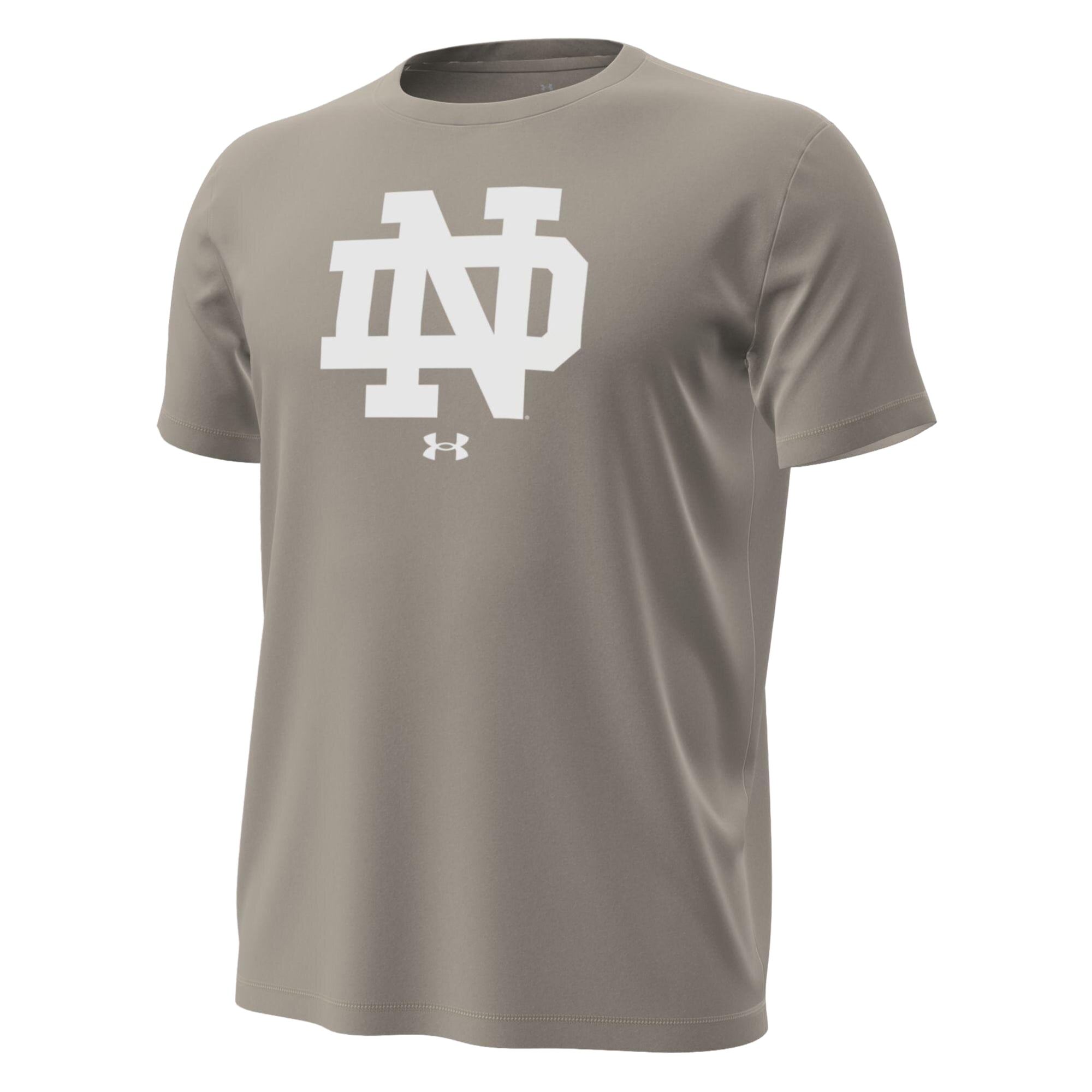 T-shirt Under Armour Stone Notre Dame Fighting Irish Inline Core pour homme