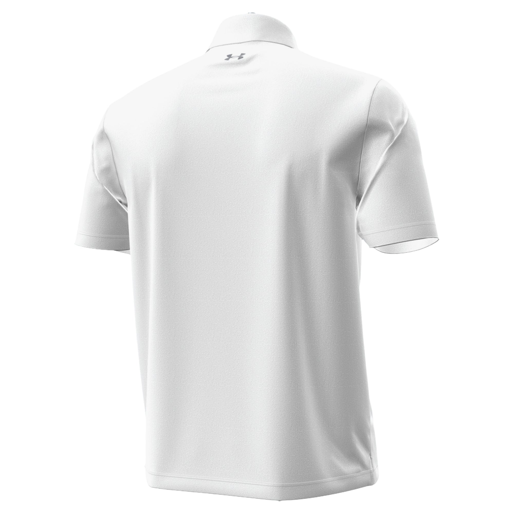 Polo Under Armour blanc pour homme, collection Freedom 2026, Notre Dame Fighting Irish
