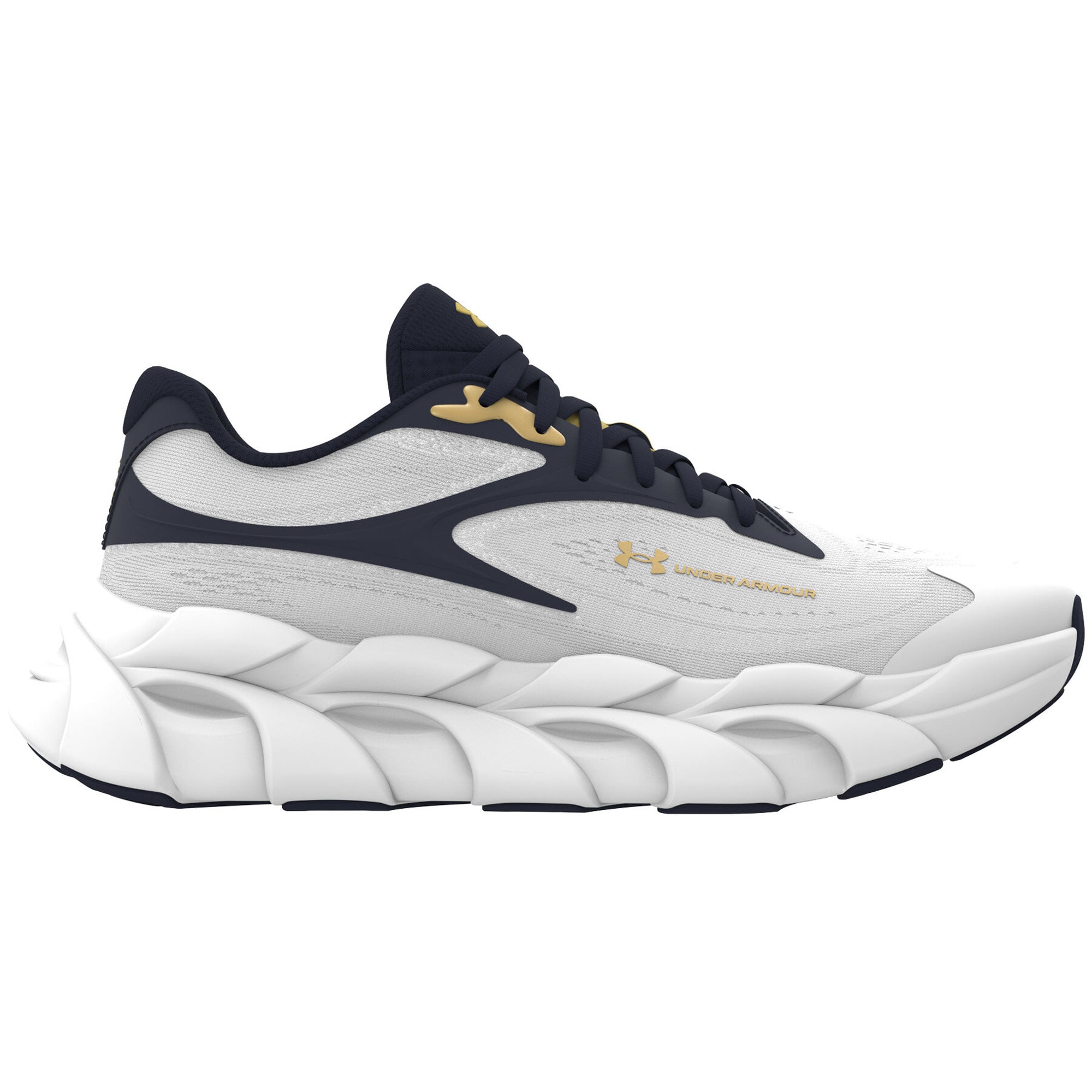 Baskets Under Armour Halo Runner 2 Team blanches Notre Dame Fighting Irish pour homme
