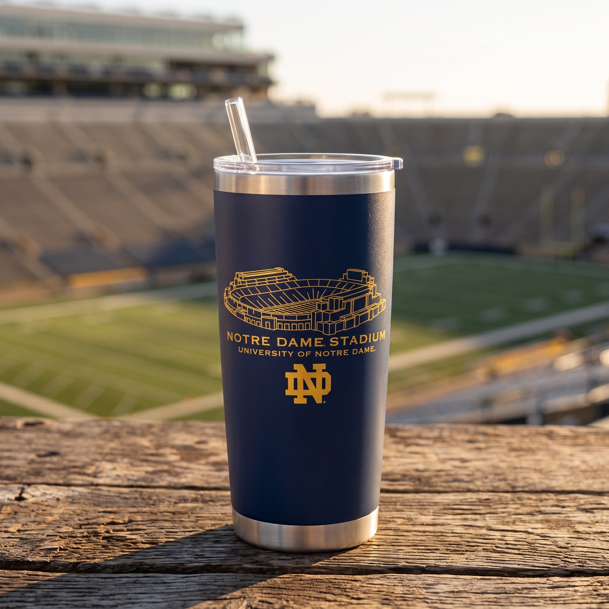 Gobelet isotherme de stade Notre Dame Fighting Irish de 65 cl