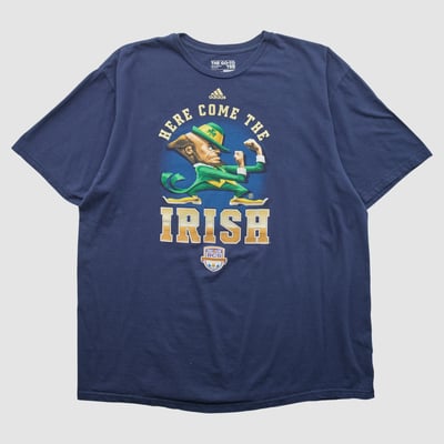Notre Dame Fighting Irish Adidas 2013 T-shirt - Navy - 2XL by Fanatics Real Vintage