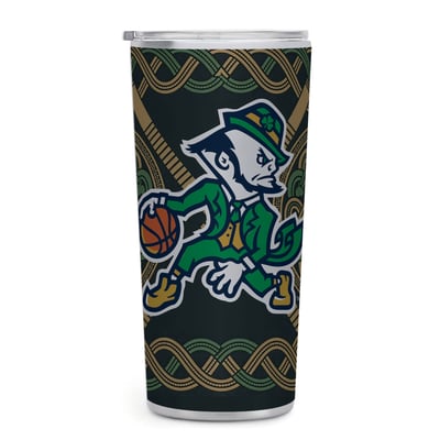 Notre Dame Fighting Irish Basketball Leprechaun 22oz. Tumbler