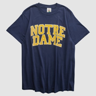 Notre Dame Fighting Irish PM 2000s T-shirt - Navy - S by Fanatics Real Vintage