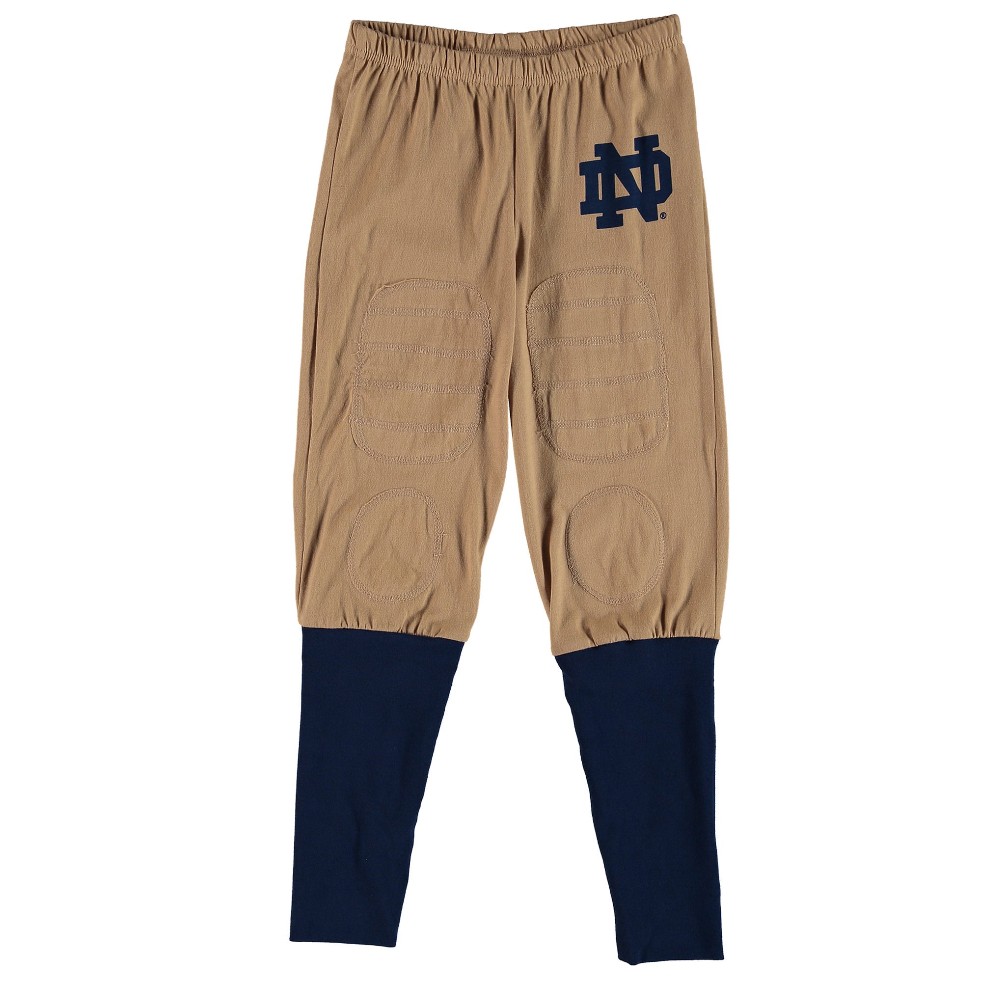 Ensemble pyjama à col en V Wes & Willy Navy Notre Dame Fighting Irish pour enfants d'âge préscolaire