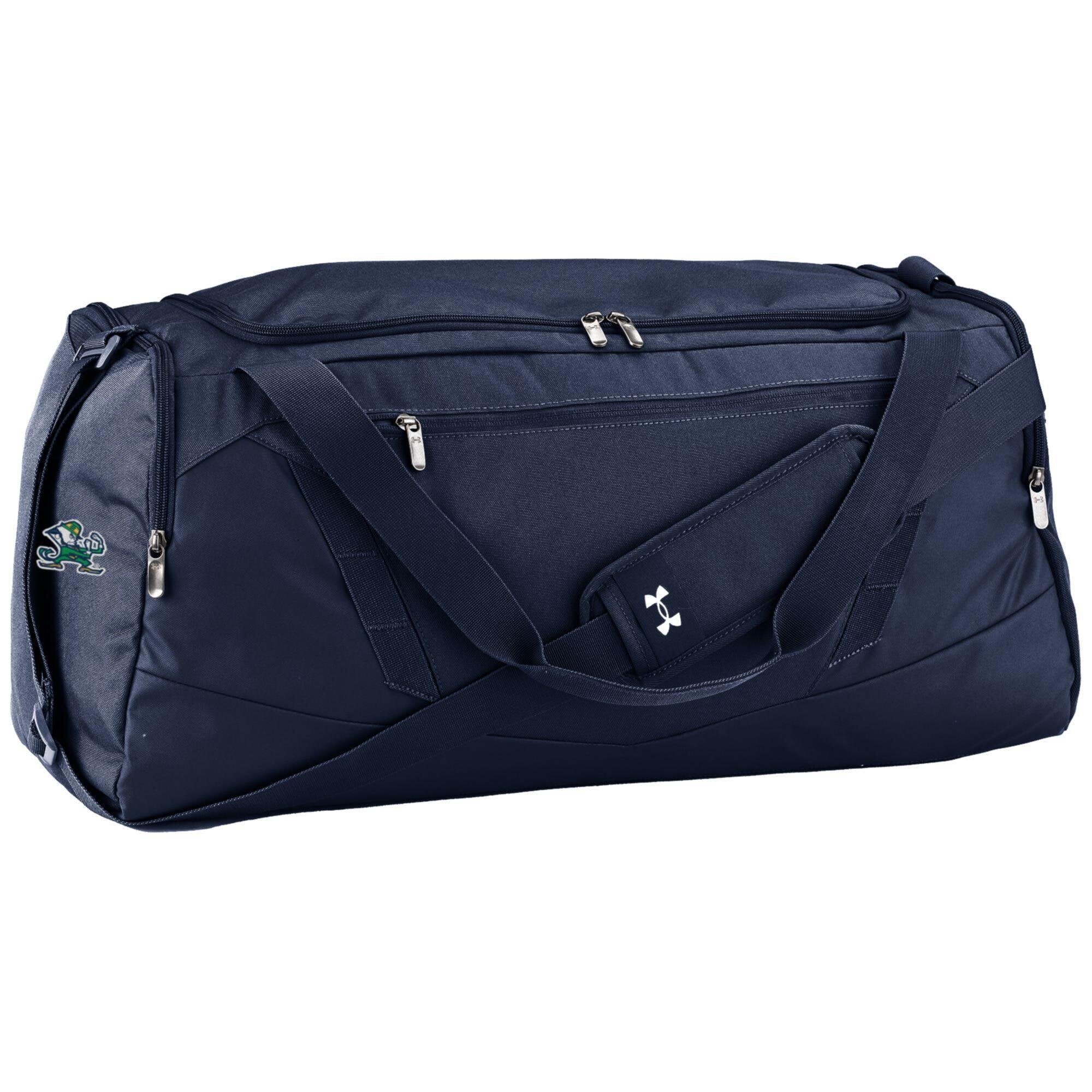Sac de voyage Under Armour Navy Notre Dame Fighting Irish Undenable