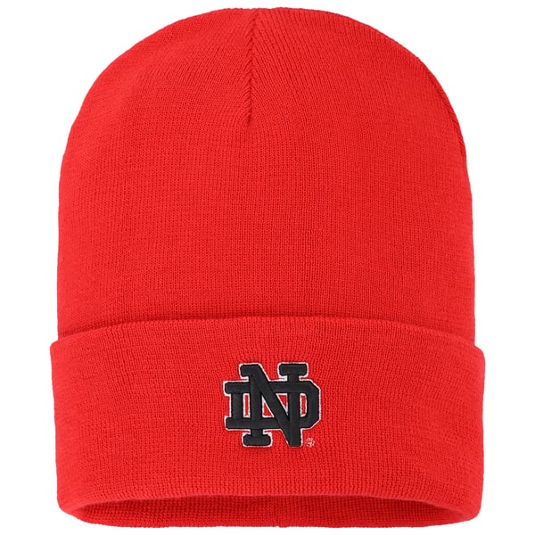 Under Armour Iconic Collection Notre Dame Beanie Notre Dame Fighting Irish Under Armour GREEN Waffle Knit Pom  main image 3