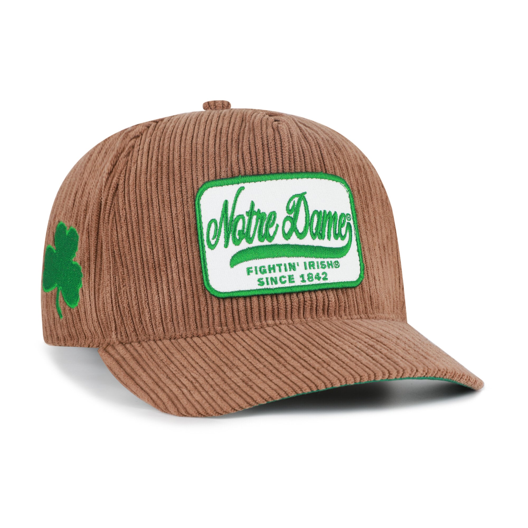 Unisex '47 Brown Notre Dame Fighting Irish Corduroy Patch Hitch Adjustable Hat