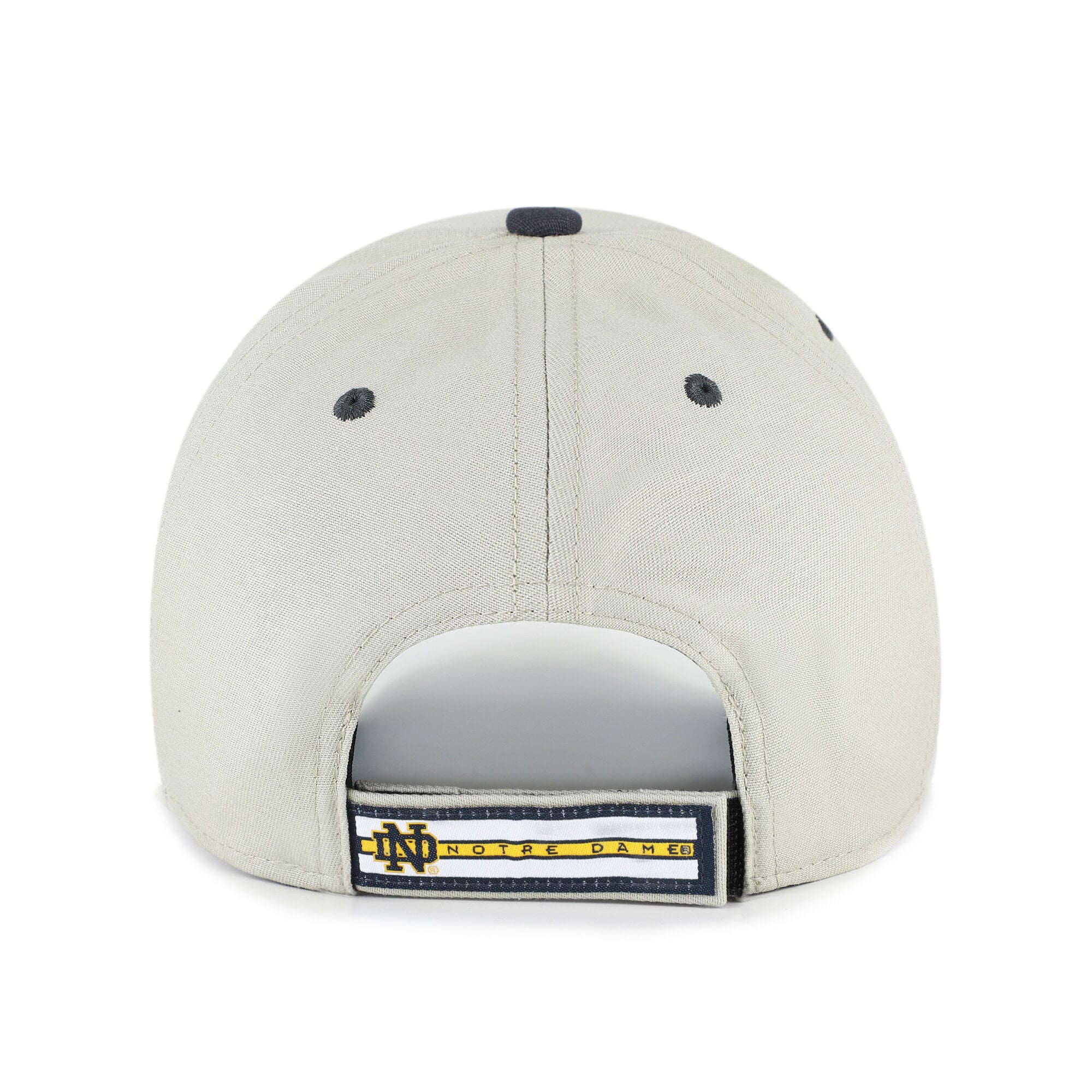 Casquette unisexe ajustable '47 Gris/Noir Notre Dame Fighting Irish, inscription demi-bloc MVP