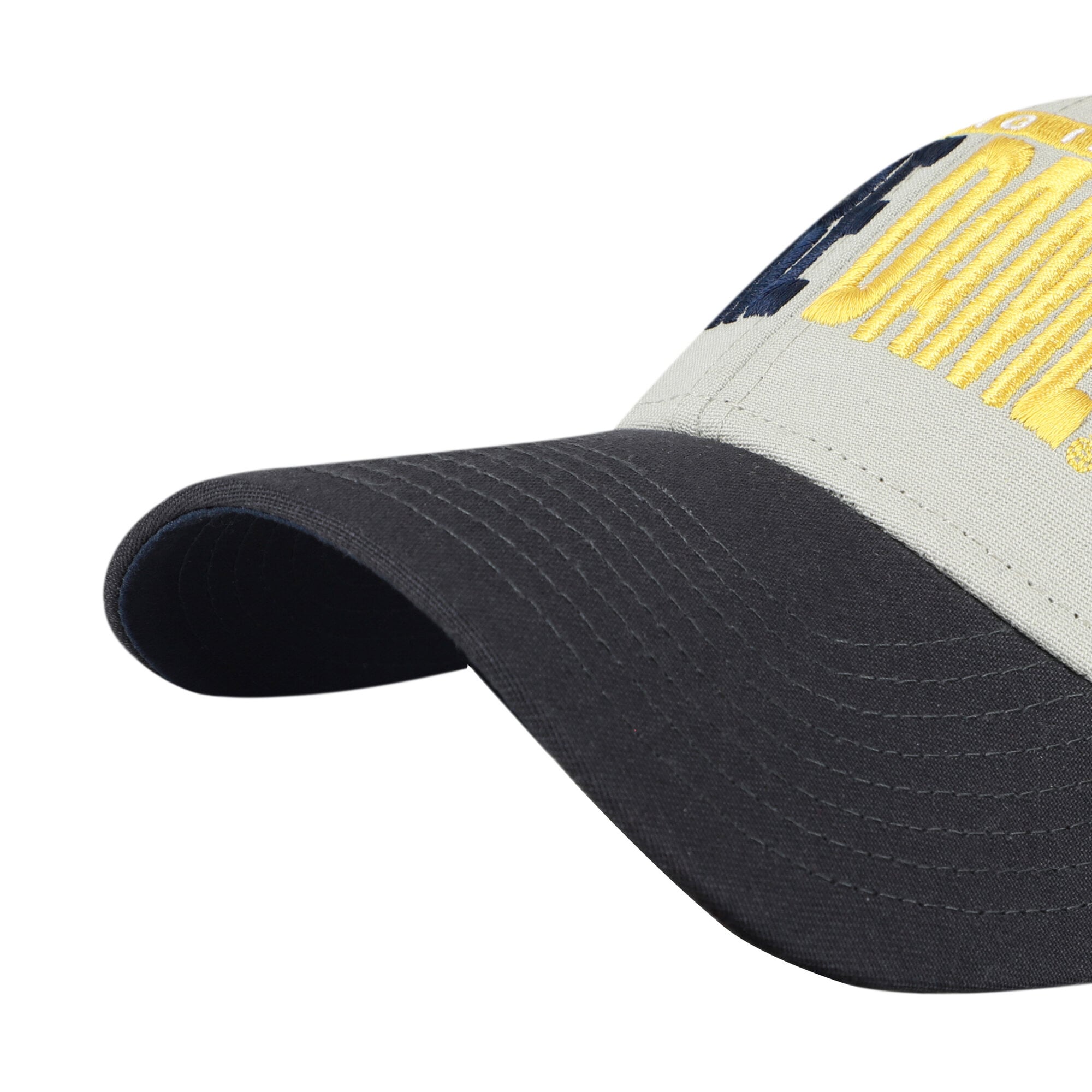 Casquette unisexe ajustable '47 Gris/Noir Notre Dame Fighting Irish, inscription demi-bloc MVP