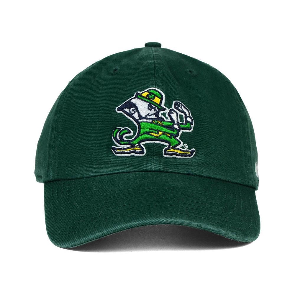 Casquette unisexe ajustable '47 Green Notre Dame Fighting Irish Mascot