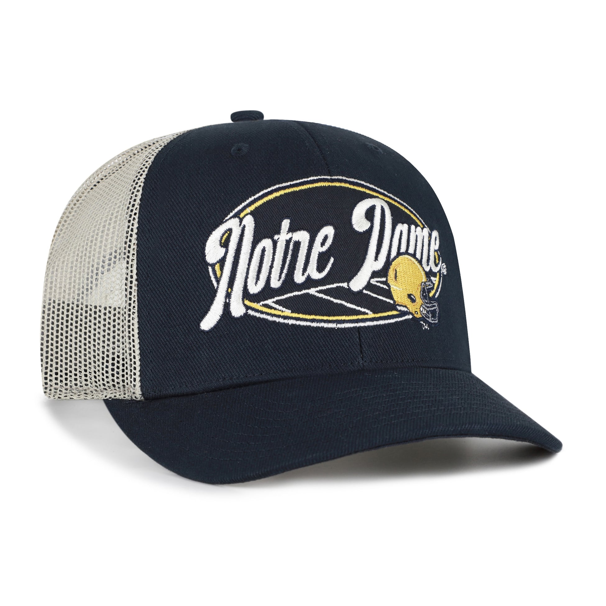 Unisex '47 Navy Notre Dame Fighting Irish Enfield Adjustable Trucker Hat