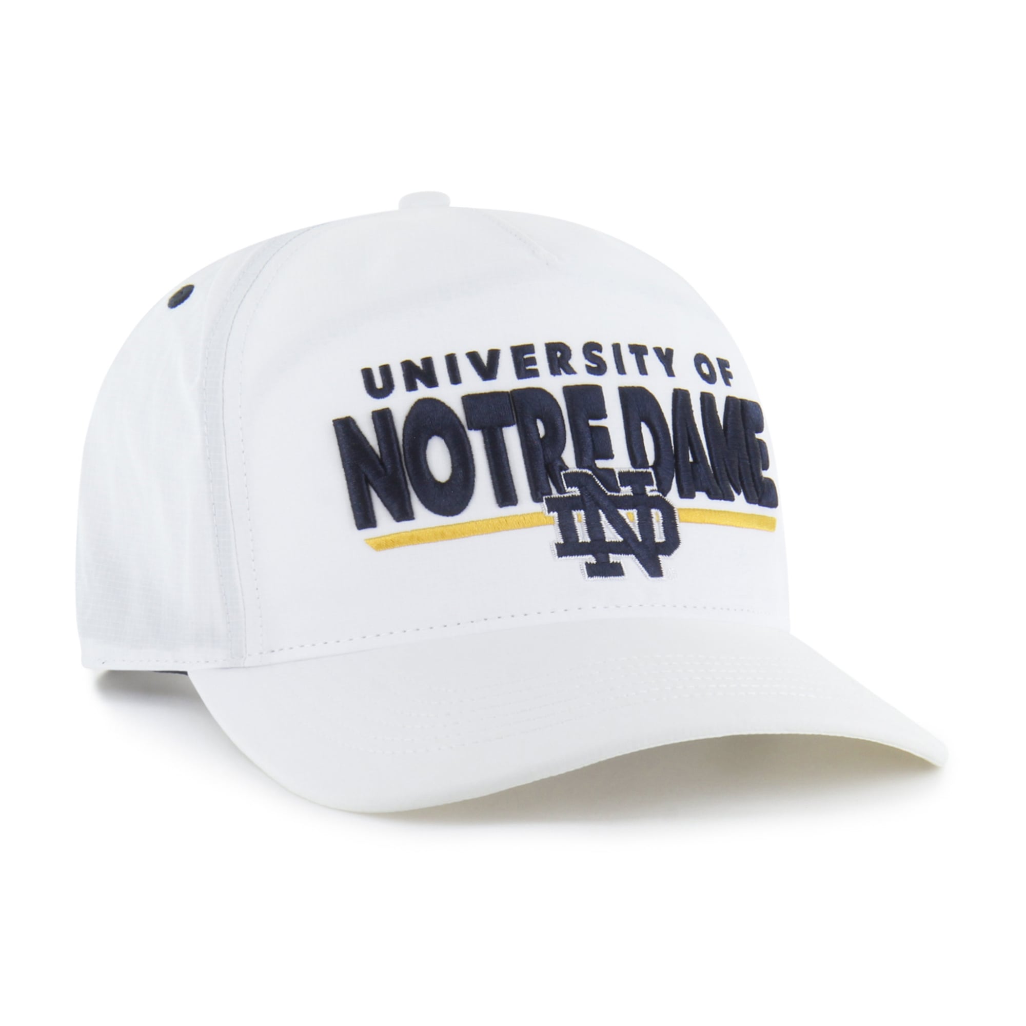 Unisex '47 White Notre Dame Fighting Irish brrr° Expressway Hitch Adjustable Hat