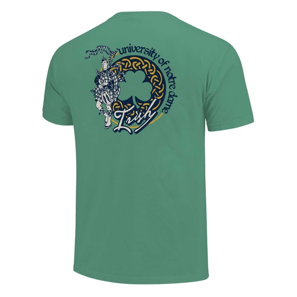 T-shirt Vintage Notre Dame Fighting Irish Années 90 - Taille L, Occasion Très Bon état