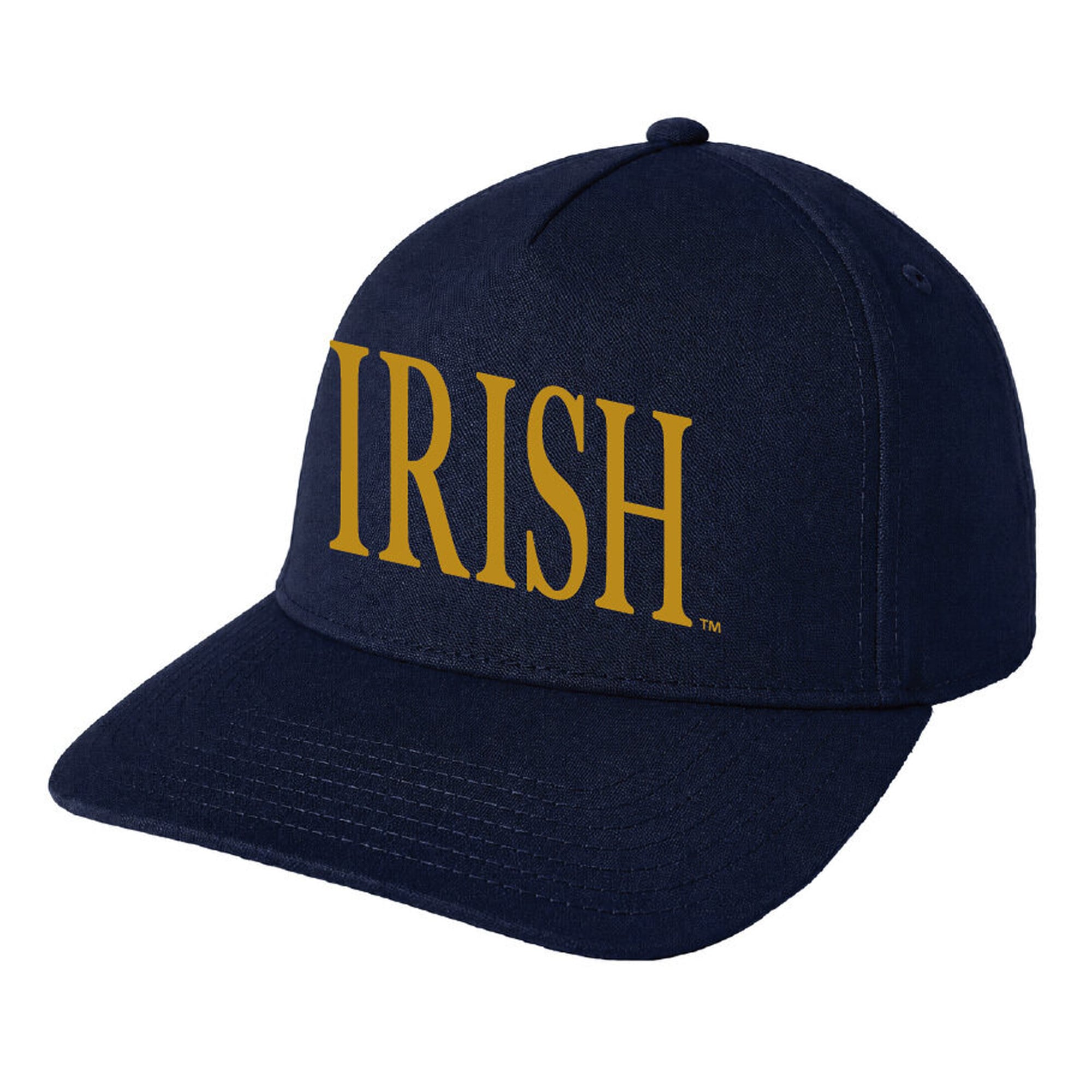 Unisex Under Armour Navy Notre Dame Fighting Irish Blitzing Accent Stretch Fit Hat