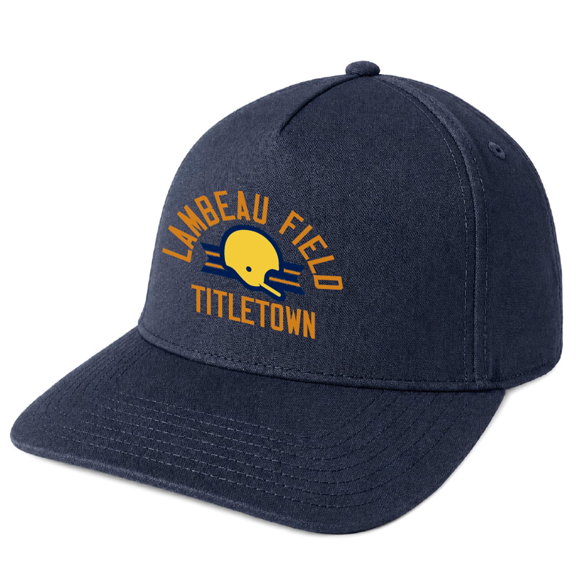 Casquette unisexe Under Armour Navy Notre Dame Fighting Irish Shamrock Series Blitzing A-Frame ajustable