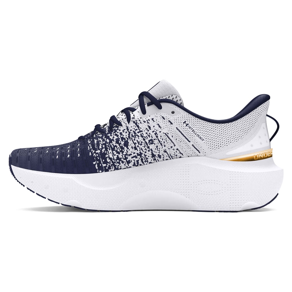 Under Armour HOVR Infinite Elite 2 Notre Dame Fighting Irish Men\'s 10 White Gold Unisex Under Armour White Notre Dame Fighting Irish Infinite  main image 2