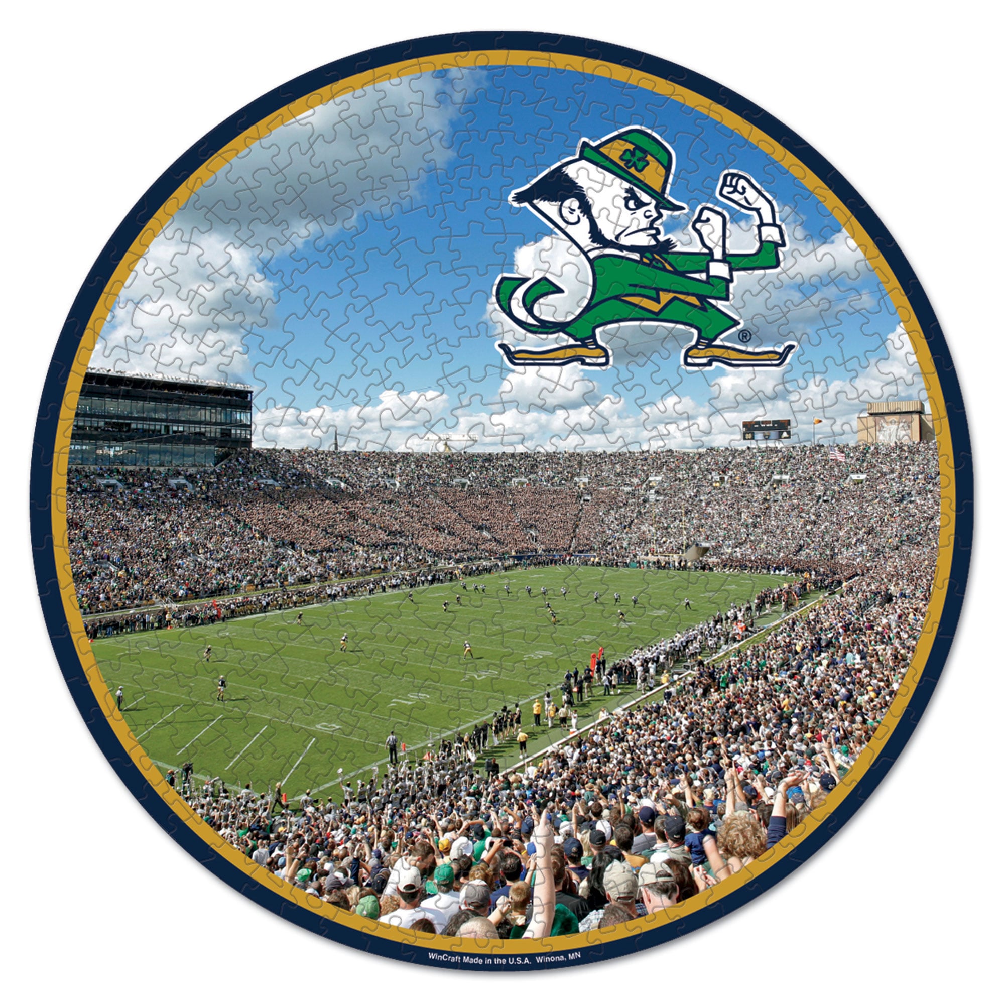 Puzzle WinCraft Notre Dame Fighting Irish de 500 pièces