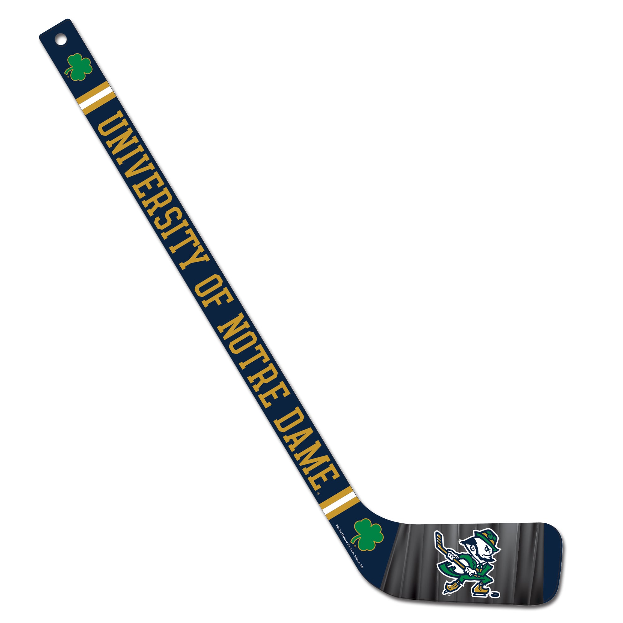 Réplique miniature de crosse de hockey en bois WinCraft Notre Dame Fighting Irish