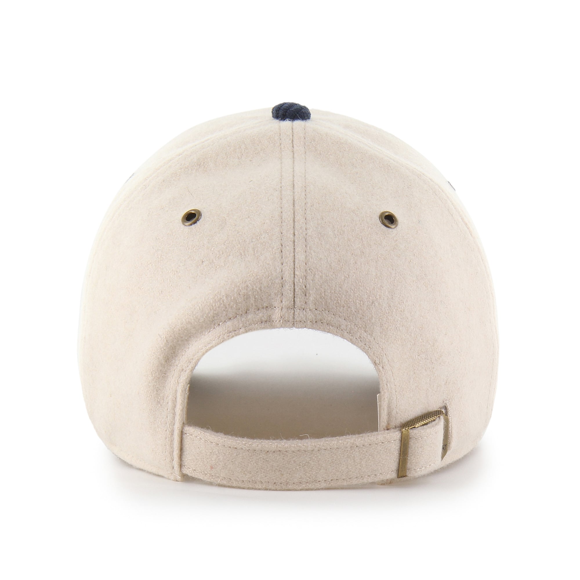 Women's '47 Cream/Navy Notre Dame Fighting Irish Rope Script Clean Up Adjustable Hat