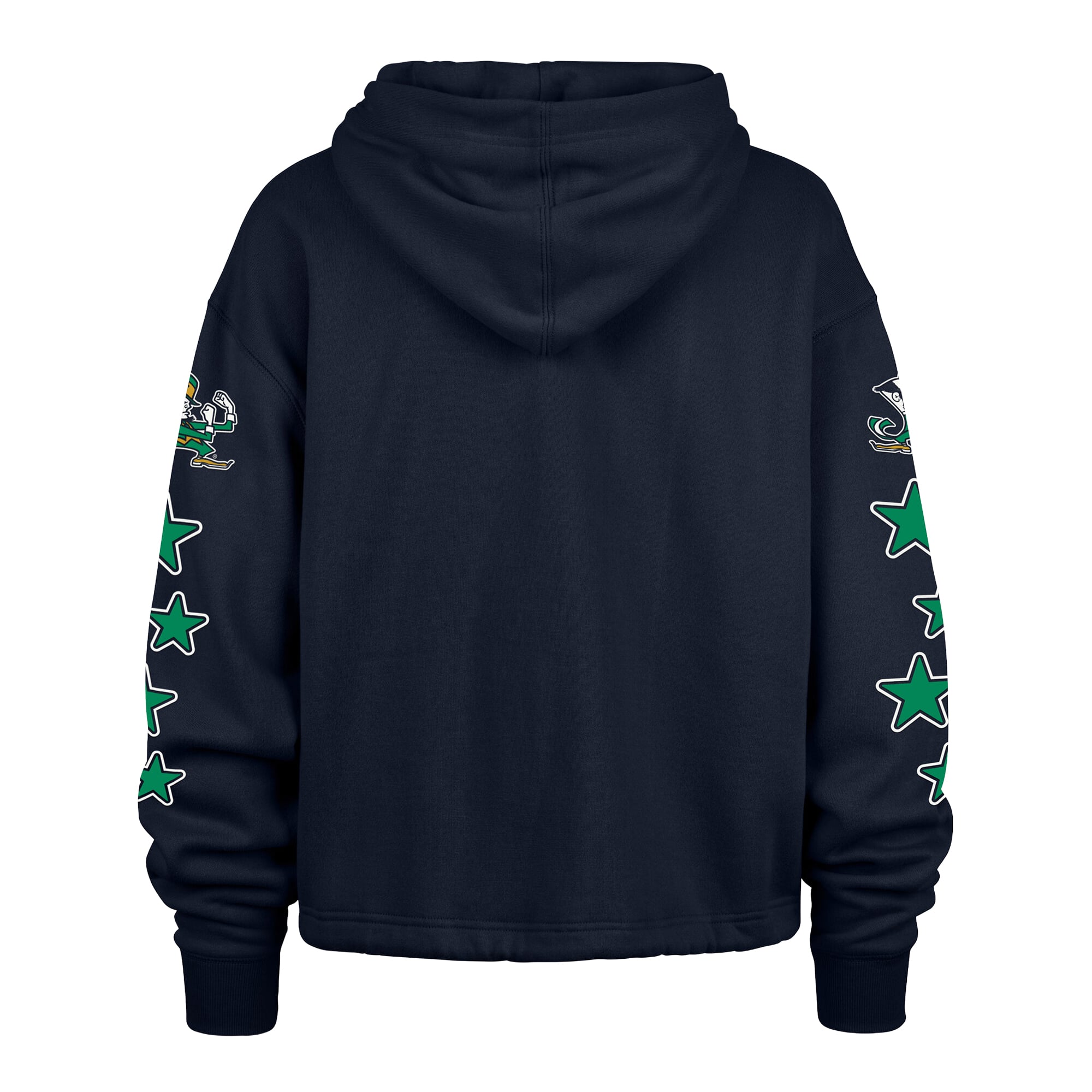 Women's '47  Navy Notre Dame Fighting Irish Starry Eyed Venice Pullover Hoodie