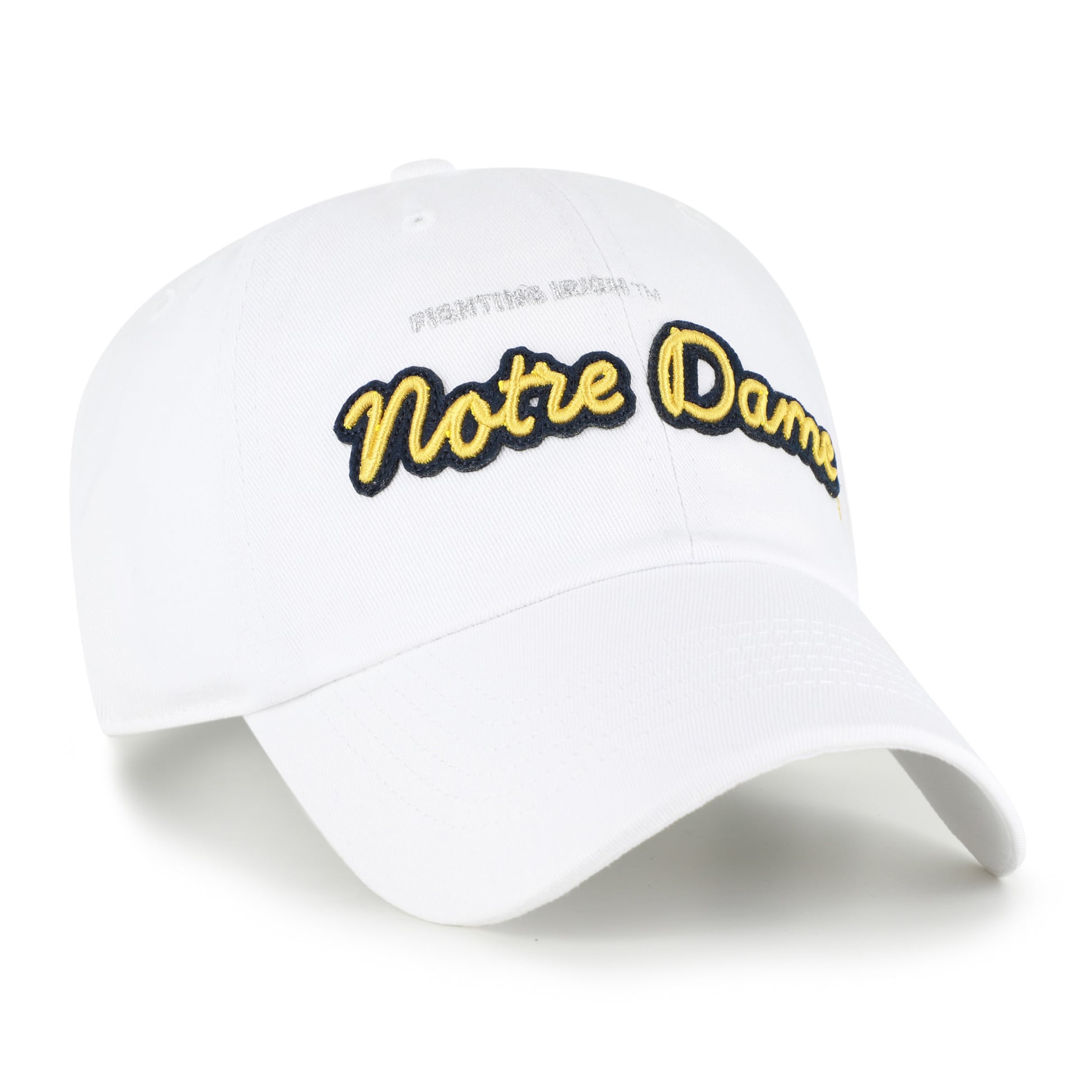 Casquette ajustable « 47 White Notre Dame Fighting Irish » pour femme