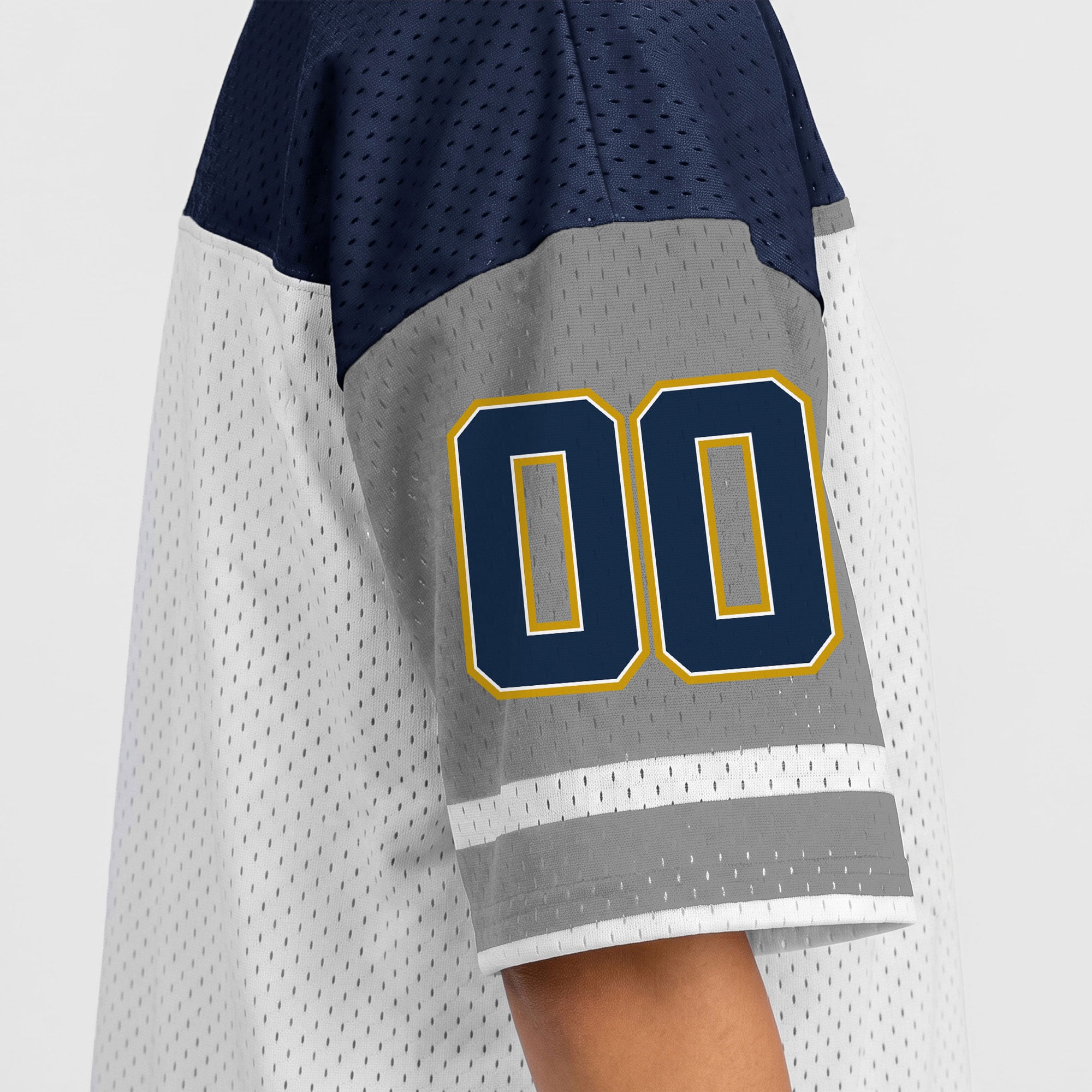 Robe de soirée blanche Notre Dame Fighting Irish Hustle Mode pour femme
